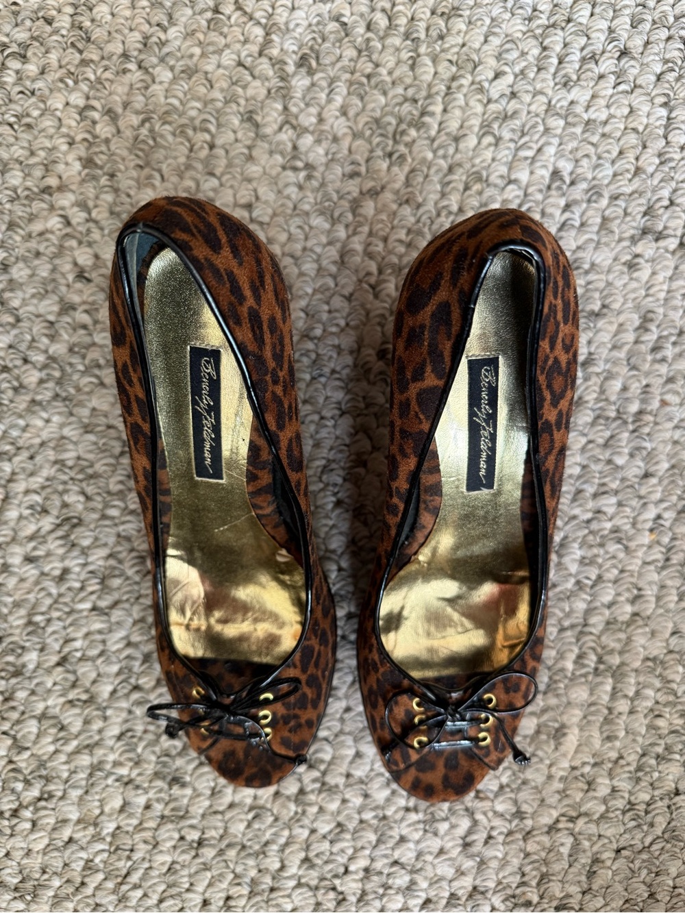 Betsey Johnson Leopard Print Heels